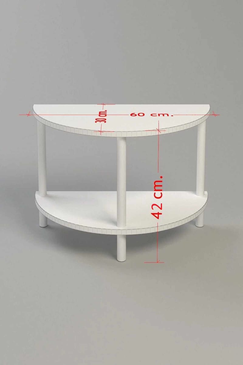 Sofabord Hanah Home Peka Cube (60 x 42 x 30 cm) Antrasitt - Antrasitt - Møbler - Bord - Sofabord