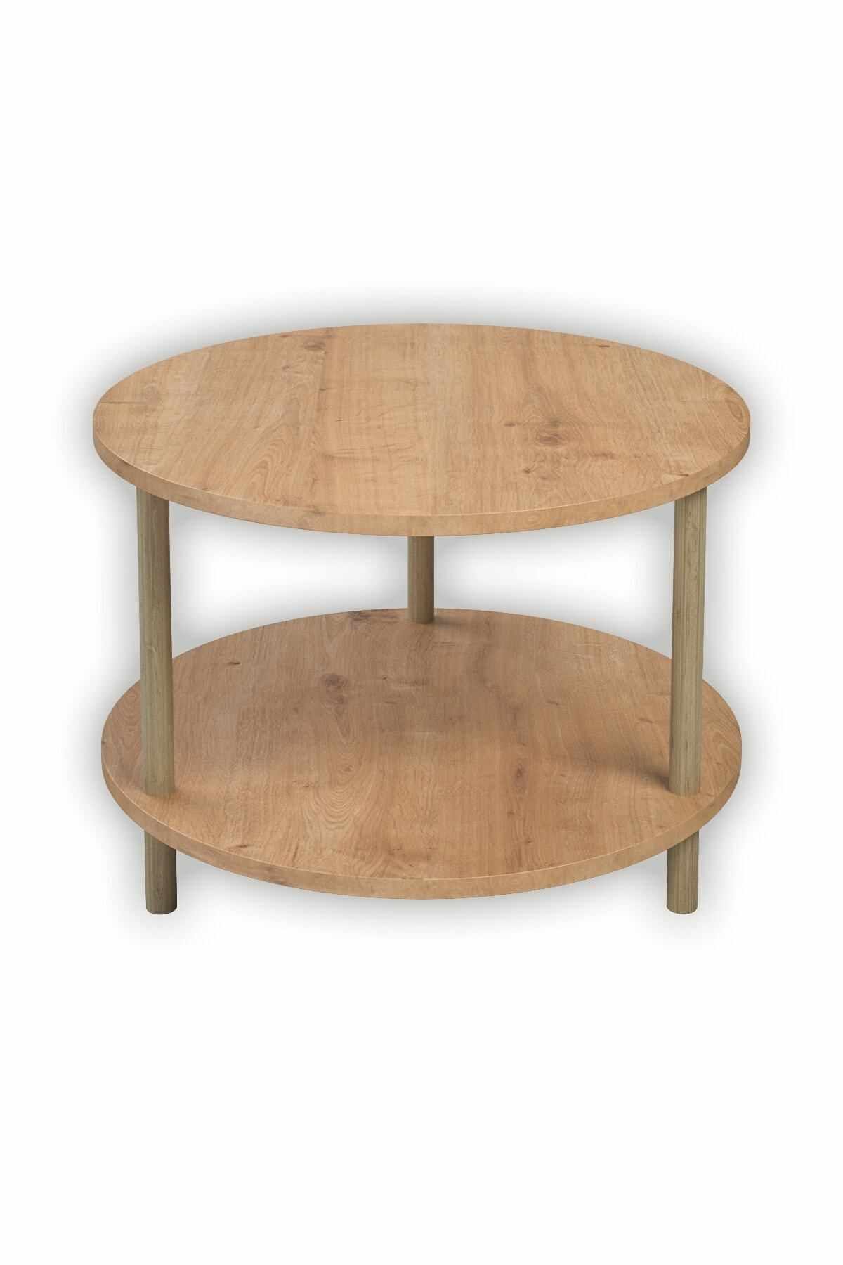 Sofabord Hanah Home Peka Square (Ø60 x H43 cm) Sapphire Oak - Sapphire Oak
