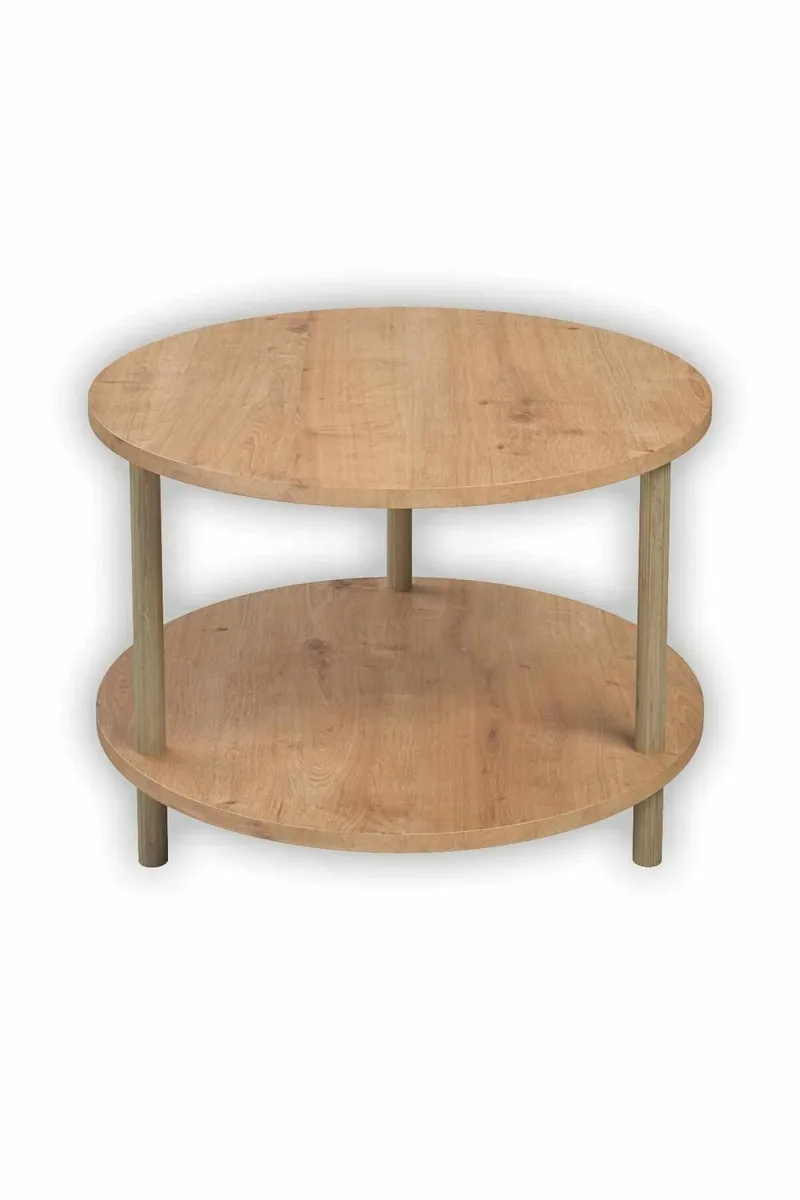 Sofabord Hanah Home Peka Square (Ø60 x H43 cm) Sapphire Oak, Sapphire Oak