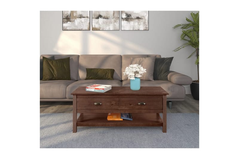 Sofabord Harry Brun - Brun - Møbler - Bord - Sofabord