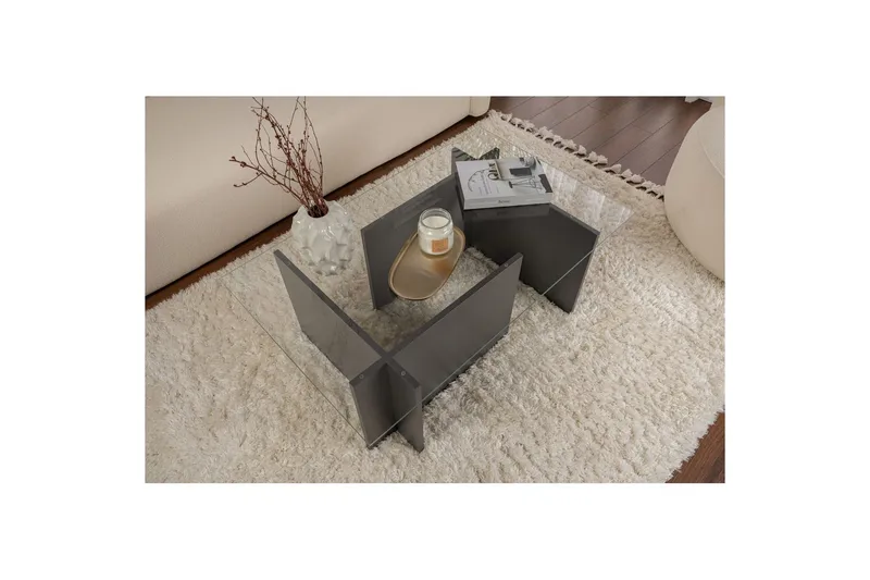 Sofabord Haruto Antrasitt - Antrasitt - Møbler - Bord - Sofabord