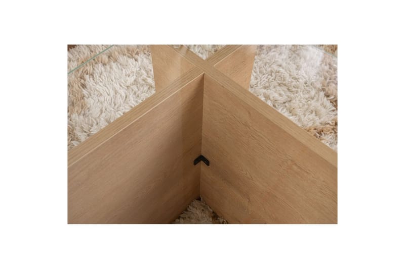 Sofabord Haruto Honey Oak - Honey Oak - Møbler - Bord - Sofabord