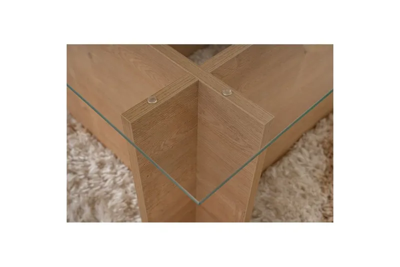 Sofabord Haruto Honey Oak - Honey Oak - Møbler - Bord - Sofabord