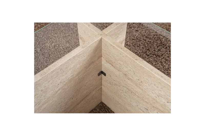 Sofabord Haruto Travertin - Travertin - Møbler - Bord - Sofabord