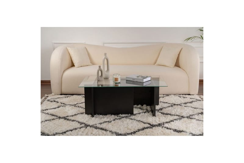 Sofabord Haruto Tre Svart - Tre Svart - Møbler - Bord - Sofabord