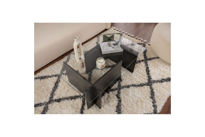 Sofabord Haruto Tre Svart - Tre Svart - Møbler - Bord - Sofabord