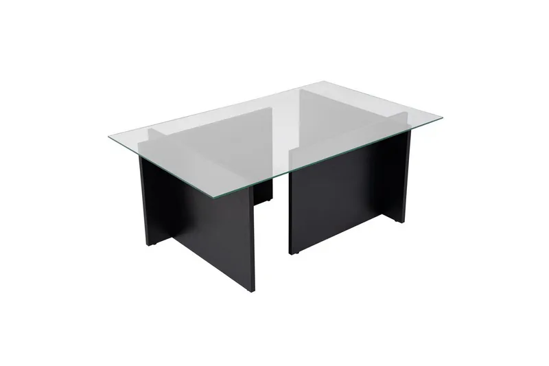 Sofabord Haruto Tre Svart - Tre Svart - Møbler - Bord - Sofabord