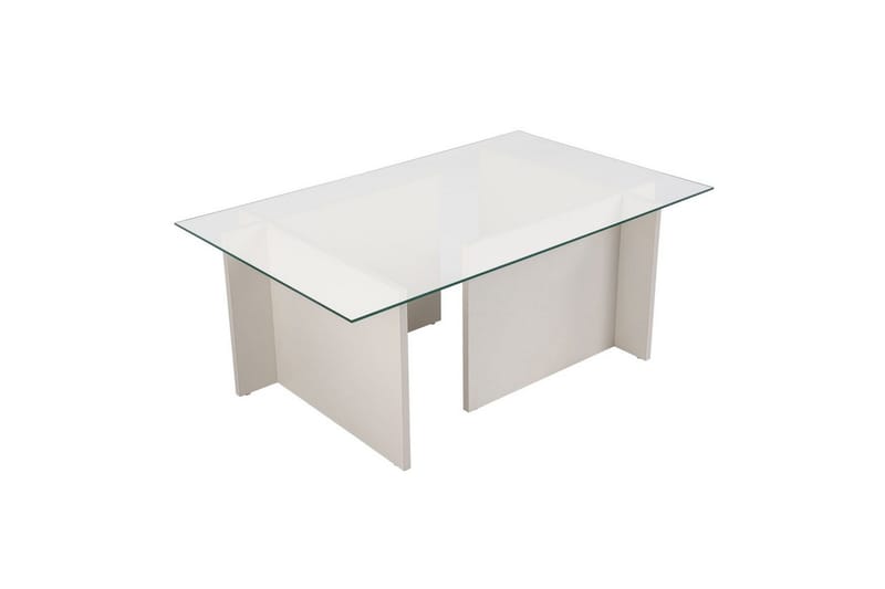Sofabord Haruto Trehvit - Trehvit - Møbler - Bord - Sofabord