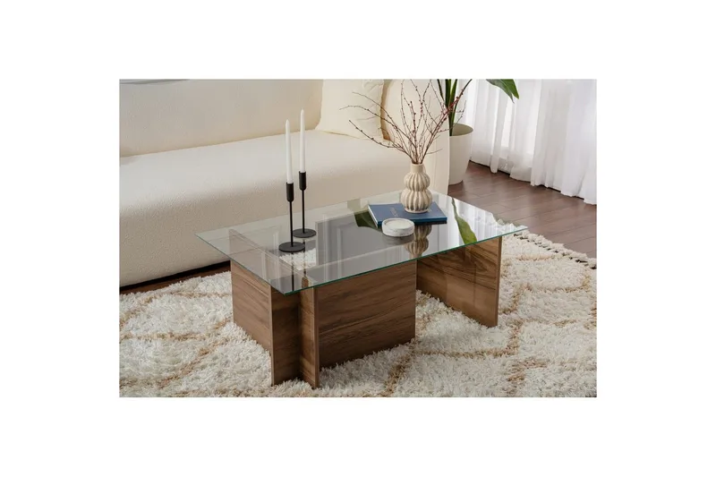 Sofabord Haruto Valnøtt - Valnøtt - Møbler - Bord - Sofabord