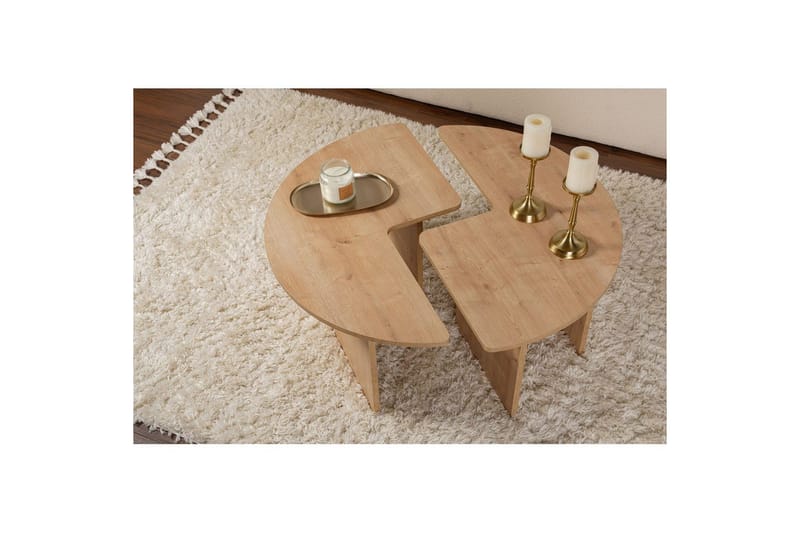 Sofabord Haruya Eik - Eik - Møbler - Bord - Sofabord