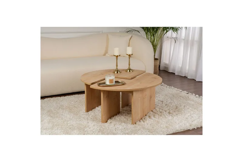 Sofabord Haruya Eik - Eik - Møbler - Bord - Sofabord