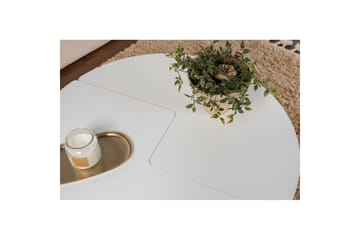 Sofabord Haruya Naturlig Hvit - Naturlig Hvit - Møbler - Bord - Sofabord