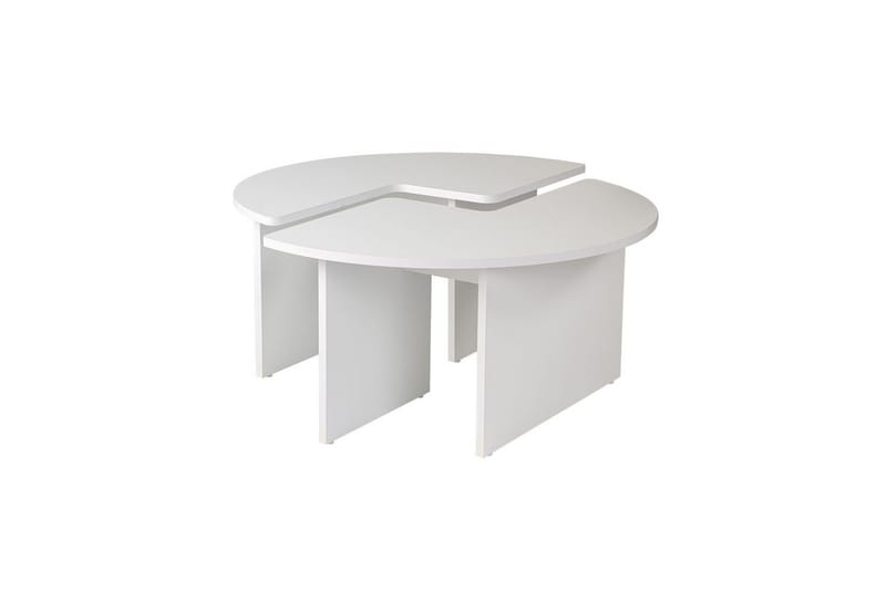 Sofabord Haruya Naturlig Hvit - Naturlig Hvit - Møbler - Bord - Sofabord