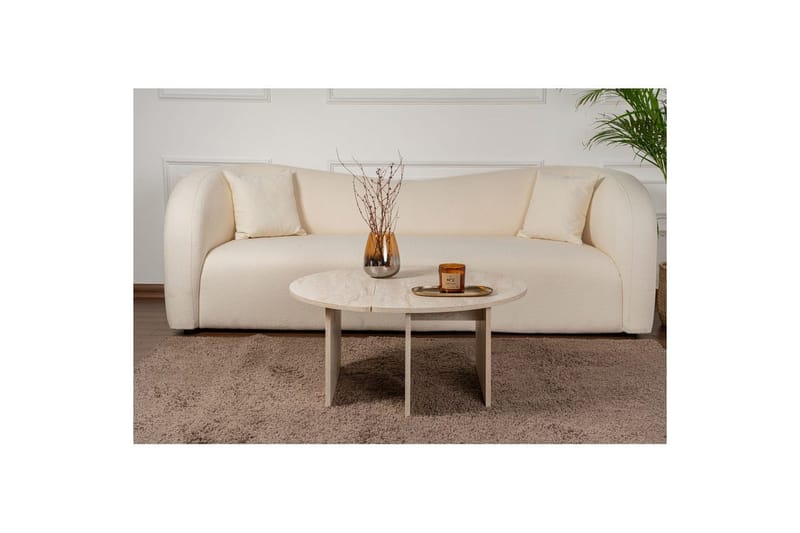 Sofabord Haruya Travertin - Travertin - Møbler - Bord - Sofabord