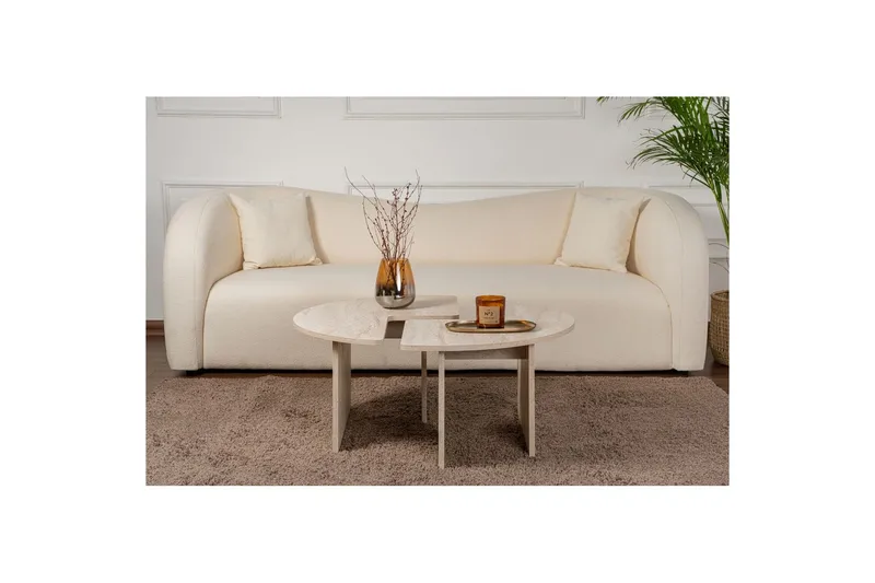 Sofabord Haruya Travertin - Travertin - Møbler - Bord - Sofabord