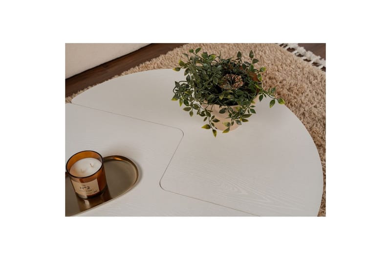 Sofabord Haruya Tre Hvit - Tre Hvit - Møbler - Bord - Sofabord