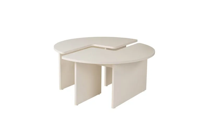 Sofabord Haruya Tre Hvit - Tre Hvit - Møbler - Bord - Sofabord