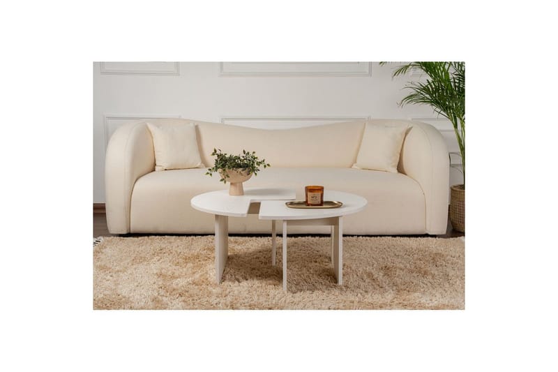 Sofabord Haruya Tre Hvit - Tre Hvit - Møbler - Bord - Sofabord