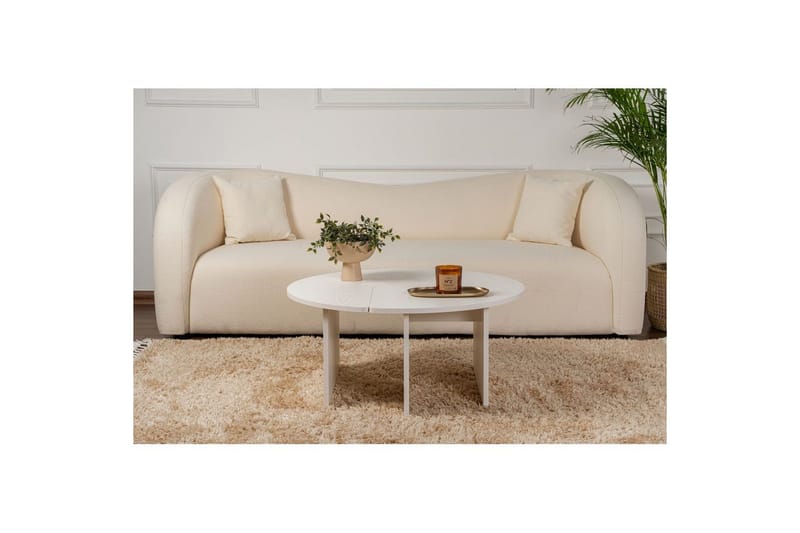 Sofabord Haruya Tre Hvit - Tre Hvit - Møbler - Bord - Sofabord