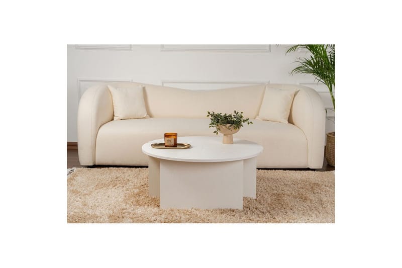 Sofabord Haruya Tre Hvit - Tre Hvit - Møbler - Bord - Sofabord