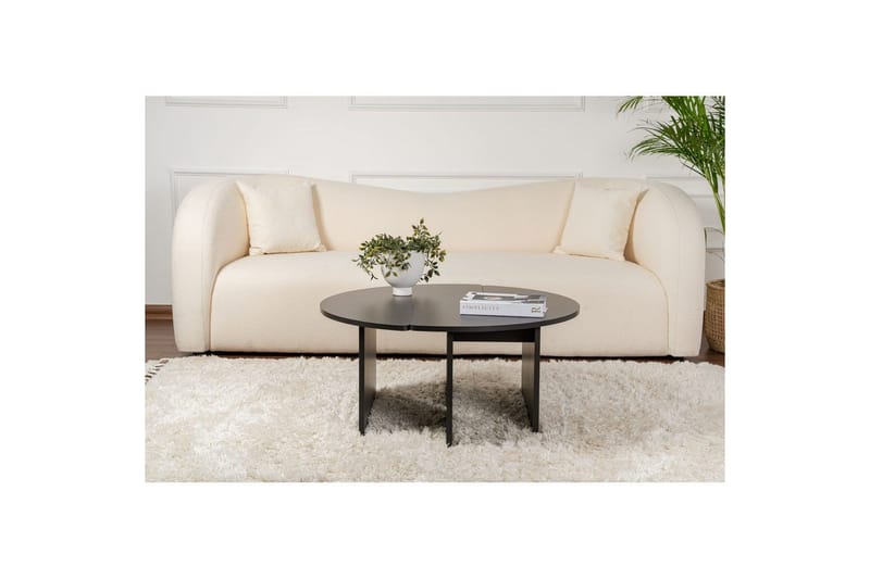 Sofabord Haruya Tre Svart - Tre Svart - Møbler - Bord - Sofabord