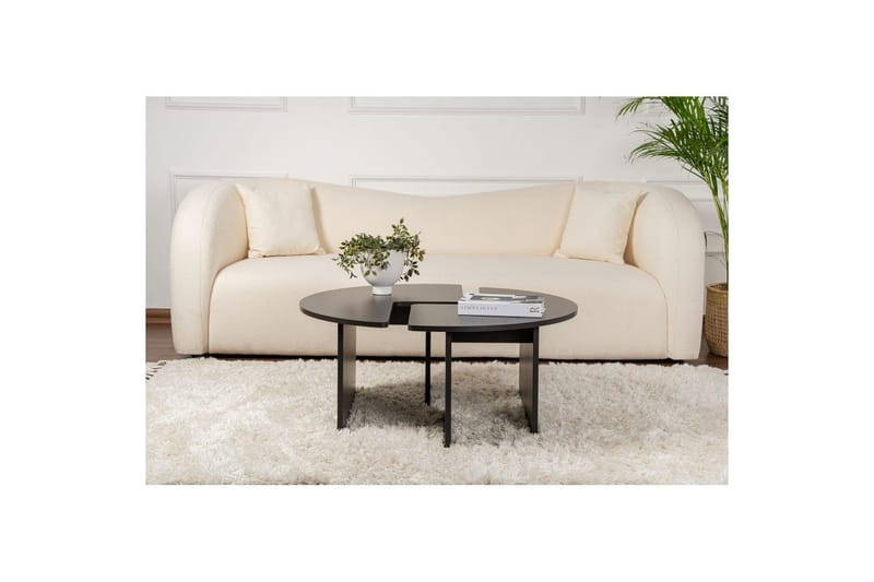 Sofabord Haruya Tre Svart - Tre Svart - Møbler - Bord - Sofabord