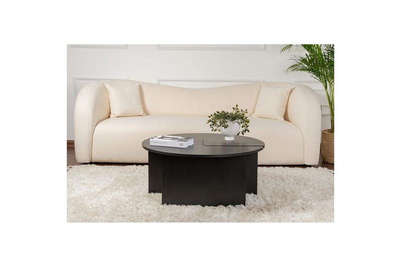 Sofabord Haruya Tre Svart - Tre Svart - Møbler - Bord - Sofabord