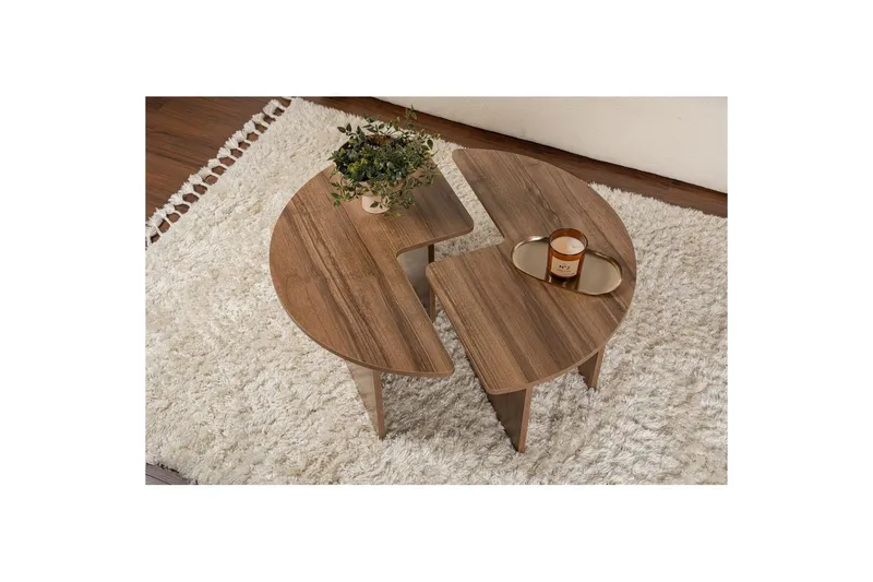 Sofabord Haruya Valnøtt - Valnøtt - Møbler - Bord - Sofabord