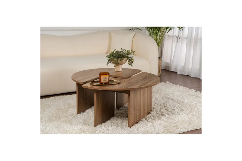 Sofabord Haruya Valnøtt - Valnøtt - Møbler - Bord - Sofabord