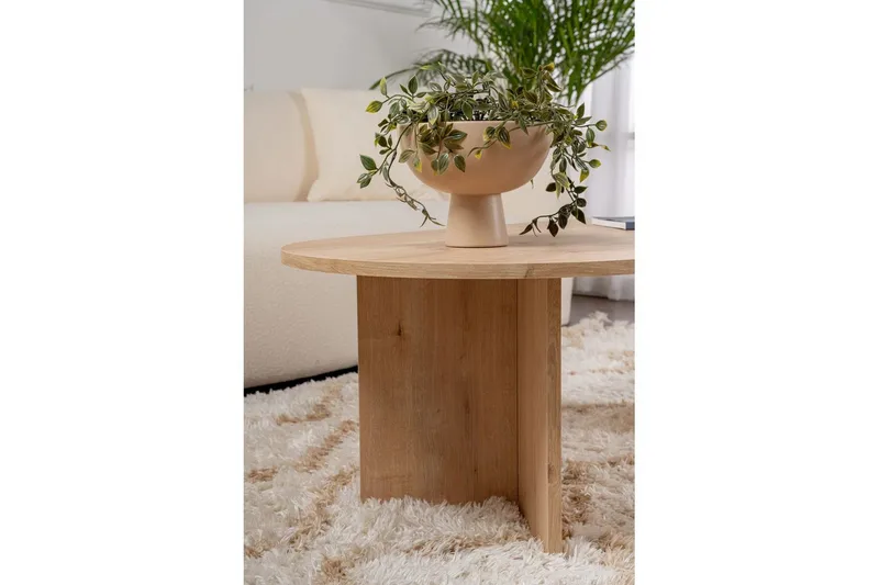 Sofabord Hasina Safir Eik - Safir Eik - Møbler - Bord - Sofabord