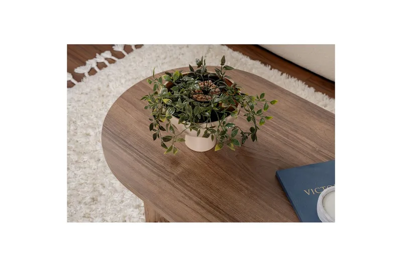 Sofabord Hasina Valnøtt - Valnøtt - Møbler - Bord - Sofabord