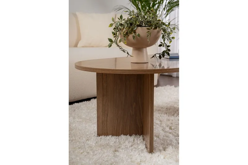 Sofabord Hasina Valnøtt - Valnøtt - Møbler - Bord - Sofabord