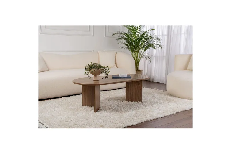 Sofabord Hasina Valnøtt - Valnøtt - Møbler - Bord - Sofabord