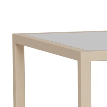 Hasslevik salongbord 90 cm - Klar/grå - Møbler - Bord - Sofabord