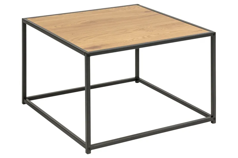Hasslevik Sofabord 60 cm - Brun/Svart - Møbler - Bord - Sofabord