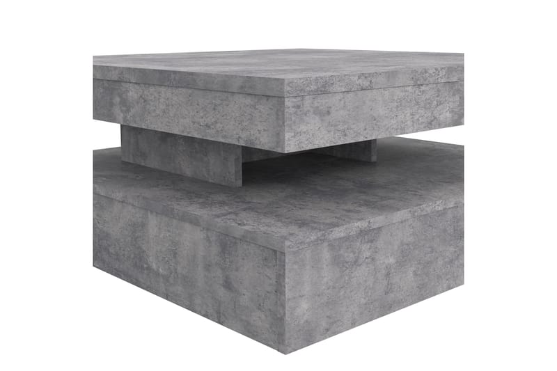 Holmeswood Sofabord 78 cm med Oppbevaring Hylle - Lysegrå - Møbler - Bord - Sofabord