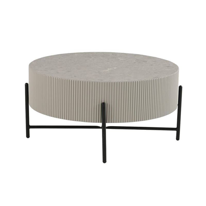 Sofabord HOME4YOU Asher D80x40 cm grå - Grå - Møbler - Bord - Sofabord