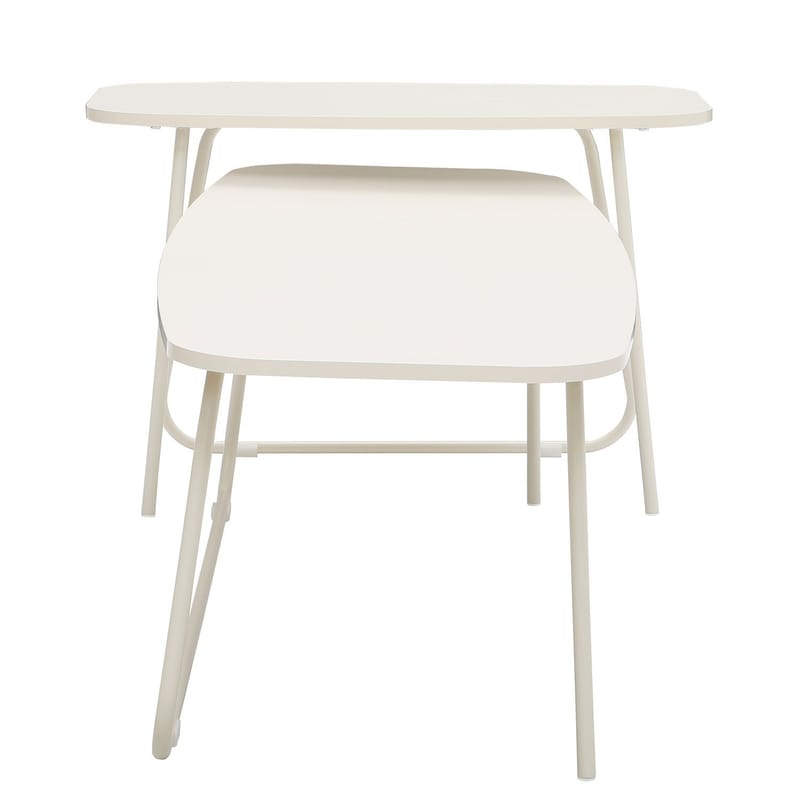 Sofabord HOME4YOU Duo 2 stk. 120x48x40 cm 75x40xh48 cm Lyst tre/beige - lyst tre/beige - Møbler - Bord - Sofabord