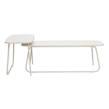 Sofabord HOME4YOU Duo 2 stk. 120x48x40 cm 75x40xh48 cm Lyst tre/beige - lyst tre/beige - Møbler - Bord - Sofabord
