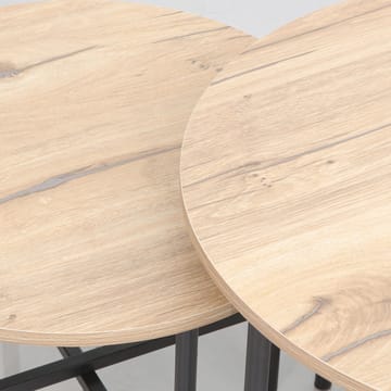 Sofabord HOME4YOU Hannes 50x50x40 cm rustikk melamin - Rustikk melamin - Møbler - Bord - Sofabord
