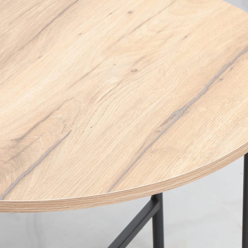 Sofabord HOME4YOU Hannes 60x60x48 cm rustikk melamin - rustikk melamin - Møbler - Bord - Sofabord