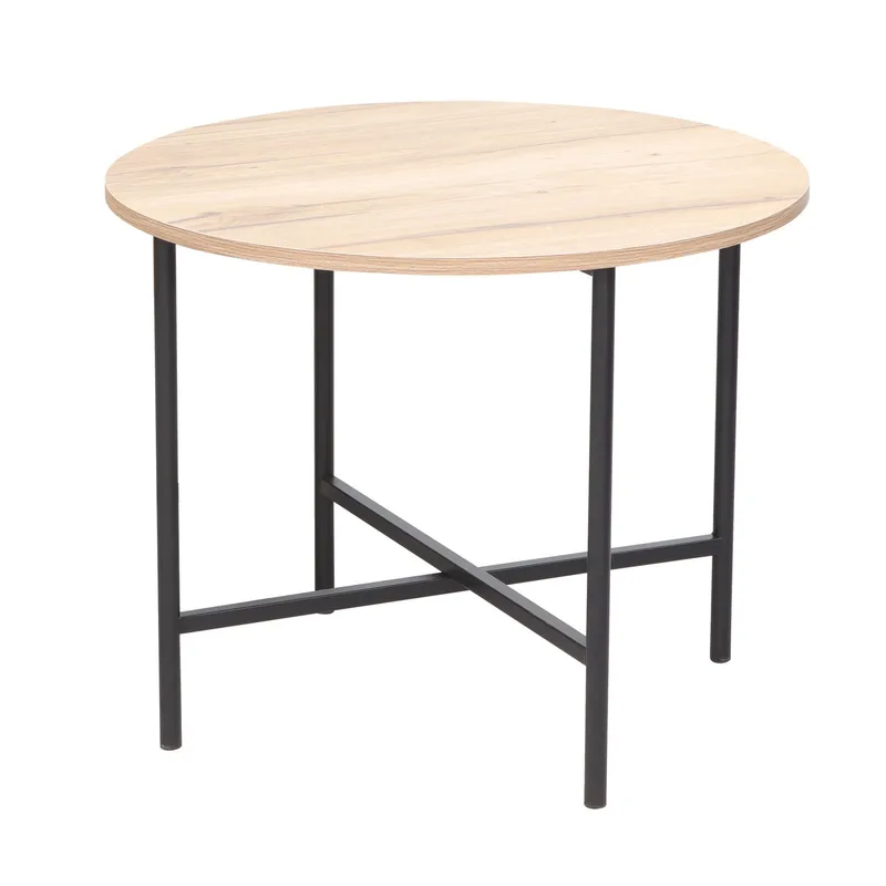 Sofabord HOME4YOU Hannes 60x60x48 cm rustikk melamin, rustikk melamin