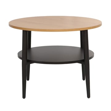 Sofabord HOME4YOU Hector ask/svart 60x60x45 cm - ask/svart - Møbler - Bord - Sofabord