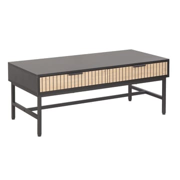 Sofabord HOME4YOU Helve 100x48x40 cm melamin - svart / lyst tre - Møbler - Bord - Sofabord