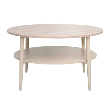 Sofabord HOME4YOU Lester lyst tre/beige 80x80x45 cm - Lyst treverk / beige - Møbler - Bord - Sofabord