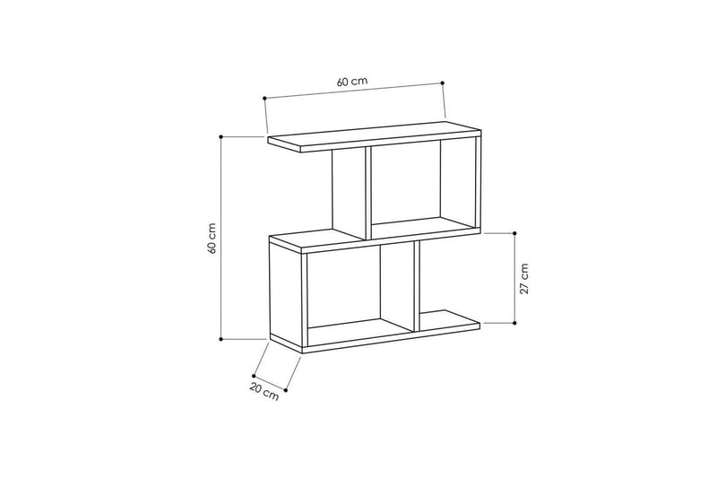 Sofabord Homemania Tre / Svart - Tre / Svart - Møbler - Bord - Sofabord