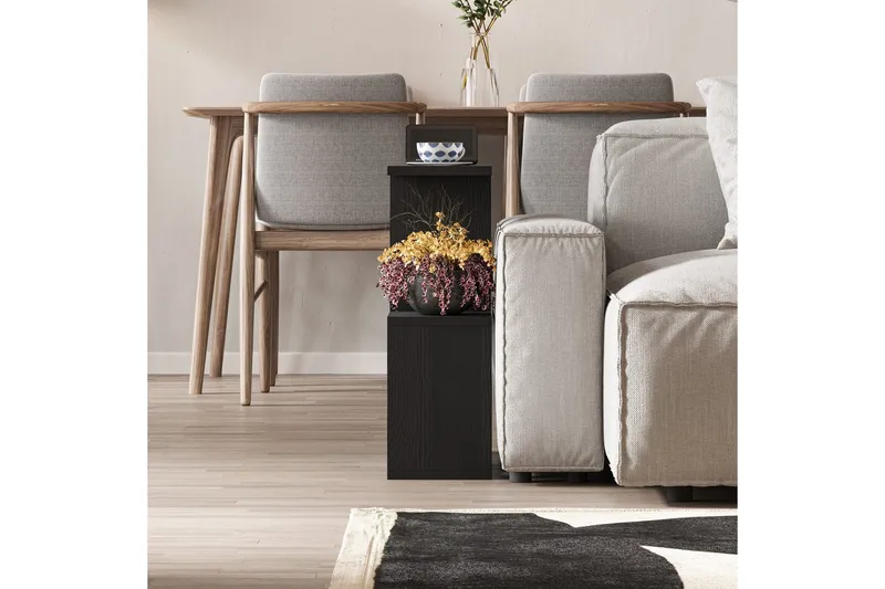 Sofabord Homemania Tre / Svart - Tre / Svart - Møbler - Bord - Sofabord