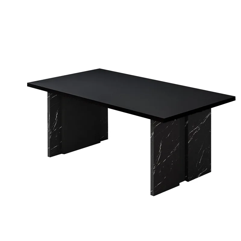 Sofabord Homitis Ravello (90 x 40 x 50 cm) Svart marmor, undefined