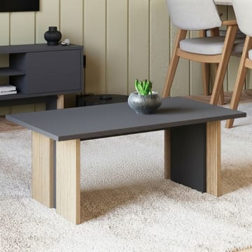 Sofabord Homitis Ravello (90 x 40 x 50 cm) Varm eik antrasitt - Møbler - Bord - Sofabord