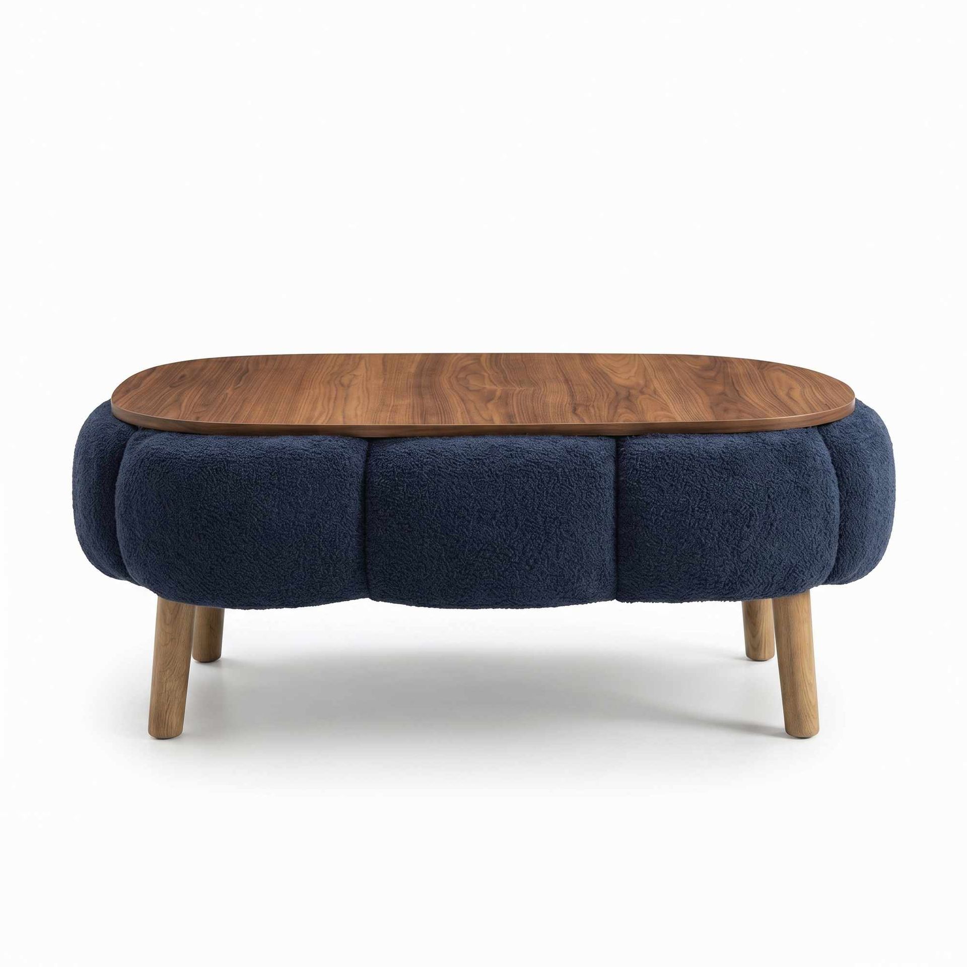 Sofabord Homitis Papatya (98 x 45 x 68 cm) Antrasitt - Antrasitt
